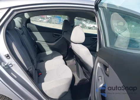 2013 Hyundai Elantra Gls from USA, damaged, VIN KMHDH4AE6DU674949